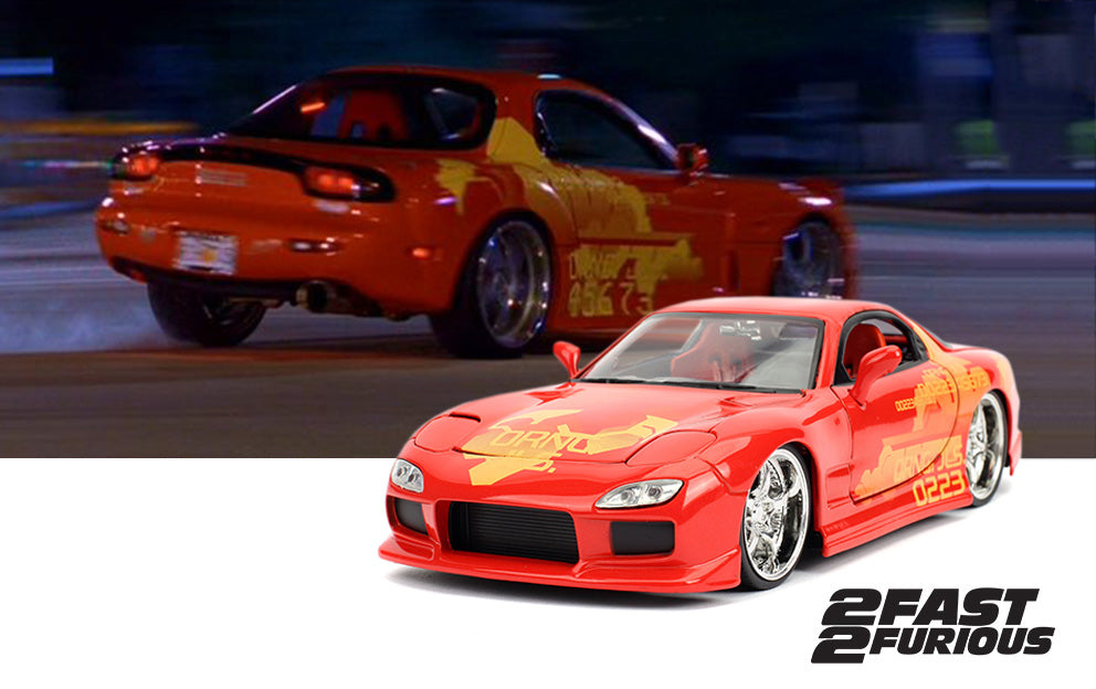 Jada Toys 1/24 Mazda RX-7 Veilside 1993 Dominic Toretto Fast & Furious