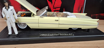 Jada Toys 1/18 Cadillac Eldorado Scareface + figurka Al pacino