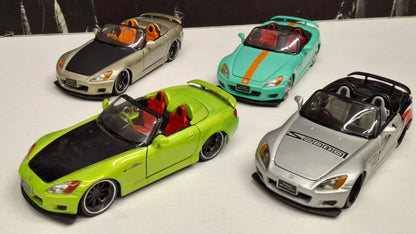Maisto Design 1/24 Honda S2000 Set 4pcs JDM