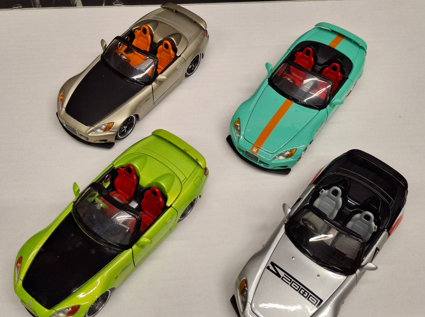 Maisto Design 1/24 Honda S2000 Set 4pcs JDM