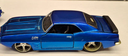 Maisto Design 1/24 Pontiac Firebird 1969 Set 2pcs USED