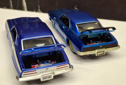 Maisto Design 1/24 Pontiac Firebird 1969 Set 2pcs USED