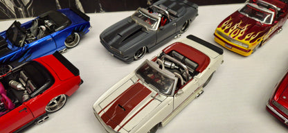 Maisto Design 1/24 Chevy Camaro 1969 Cabrio Set 6pcs USED