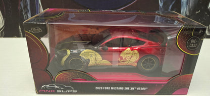 Jada Toys 1/24 Ford Mustang Shelby GT-500 2020 Year Of Snake Pink Slips