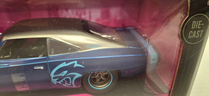 Jada Toys 1/24 Dodge Charger Widebody 1968 Pink Slips