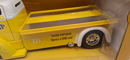 Jada Toys 1/24 M&M's Yellow Ford COE Flatbed