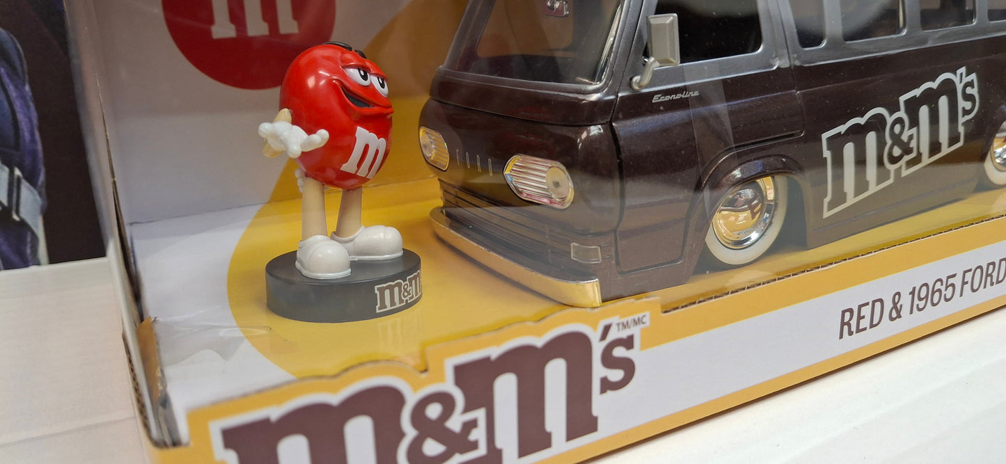 Jada Toys 1/24 M&M's Red Ford Ecoline