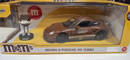 Jada Toys 1/24 M&M's Brown Porsche 911