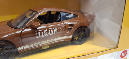 Jada Toys 1/24 M&M's Brown Porsche 911