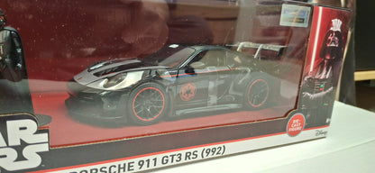 Jada Toys 1/24 Star Wars Porsche 911 + figurka Darth Wader