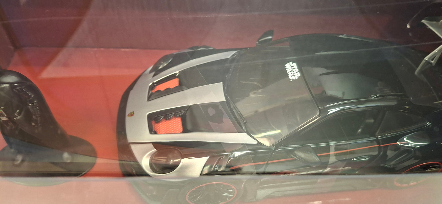 Jada Toys 1/24 Star Wars Porsche 911 + figurka Darth Wader