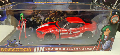 Jada Toys 1/24 Toyota Supra 2020 + figurka Miriya Sterling