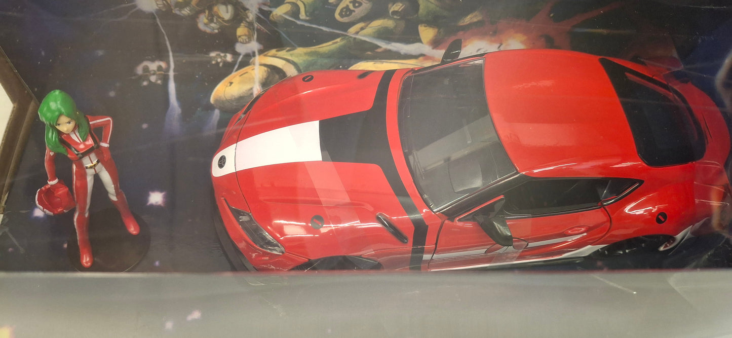 Jada Toys 1/24 Toyota Supra 2020 + figurka Miriya Sterling