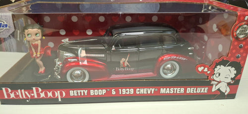 Jada Toys 1/24 Chevy Master Deluxe 1939 Betty Boop