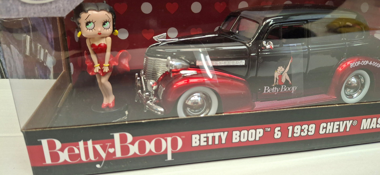 Jada Toys 1/24 Chevy Master Deluxe 1939 Betty Boop