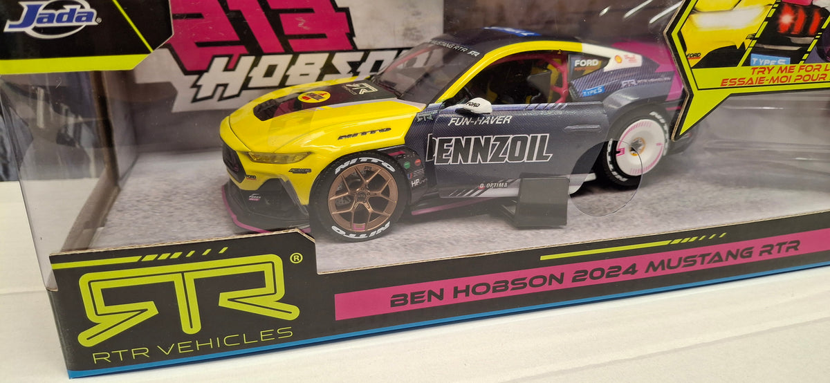 Jada Toys 1/24 Ford Mustang RTR 2024 Ben Hobson LED