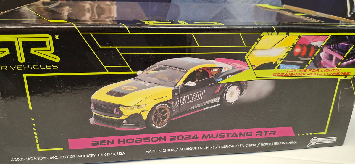 Jada Toys 1/24 Ford Mustang RTR 2024 Ben Hobson LED