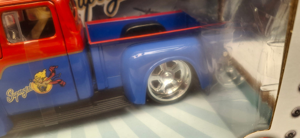 Jada Toys 1/24 Ford F-100 Pickup 1956 Supergirl DC