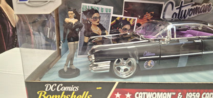 Jada Toys 1/24 Cadillac Coupe Deville 1959 Cat Women DC