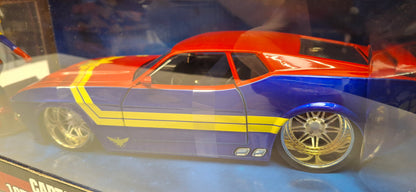 Jada Toys 1/24 Ford Mustang Mach1 1973 Captain Marvel
