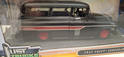 Jada Toys 1/24 Chevy Suburban 1957 + dodatkowe koła