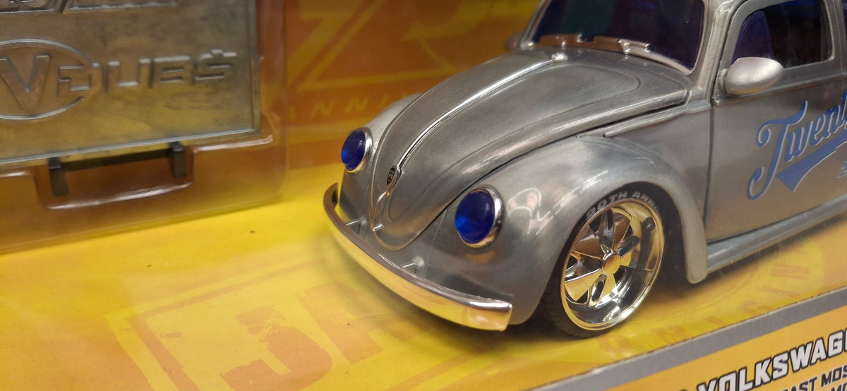 Jada Toys 1/24 Volkswagen Beetle 1959 25th Anniversary