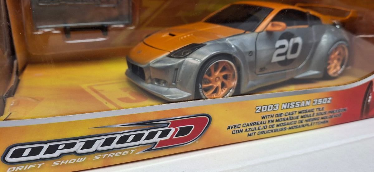 Jada Toys 1/24 Nissan 350z 25th Anniversary