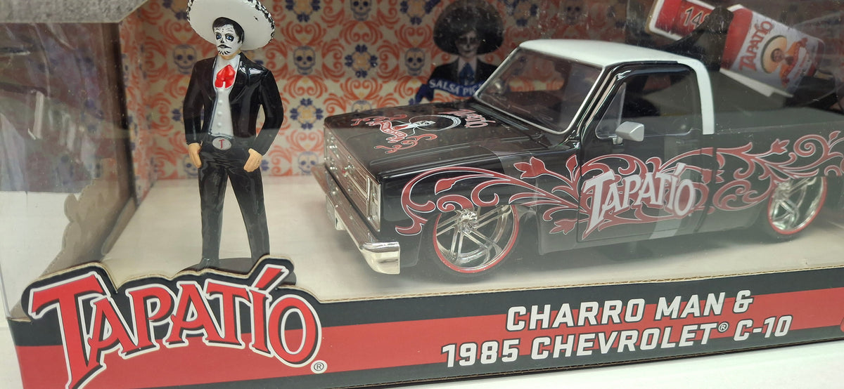 Jada Toys 1/24 Chevrolet C-10 1985 Charro Man Tapatio Muertos