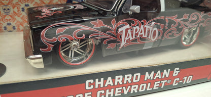 Jada Toys 1/24 Chevrolet C-10 1985 Charro Man Tapatio Muertos