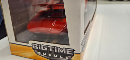 Jada Toys 1/24 Dodge Charger Daytona 1969 Red Black Big Time Muscle