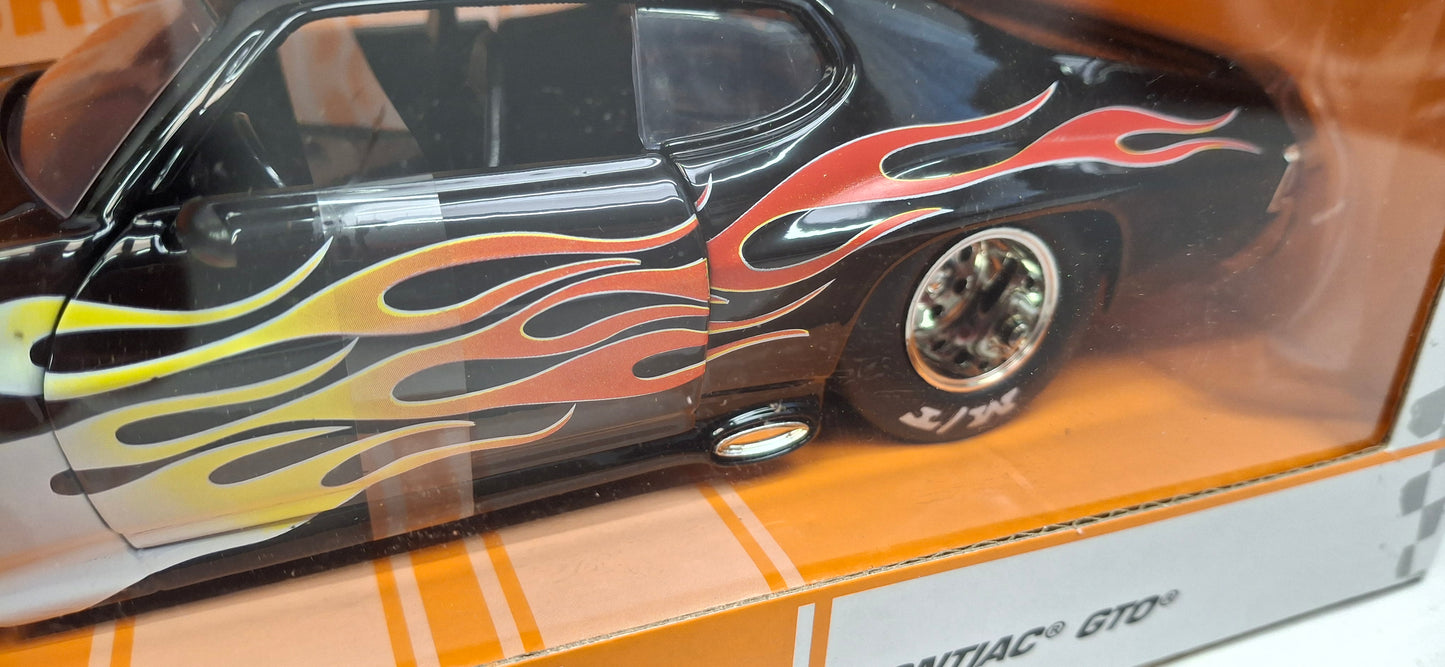 Jada Toys 1/24 Pontiac GTO Flame 1970 Big Time Muscle