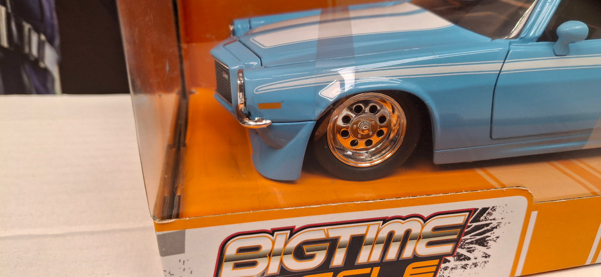Jada Toys 1/24 Chevy Camaro 1970 Ocean Blue Big Time Muscle