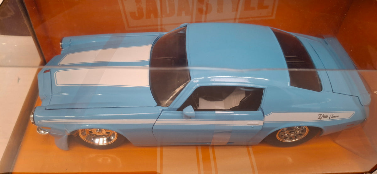 Jada Toys 1/24 Chevy Camaro 1970 Ocean Blue Big Time Muscle
