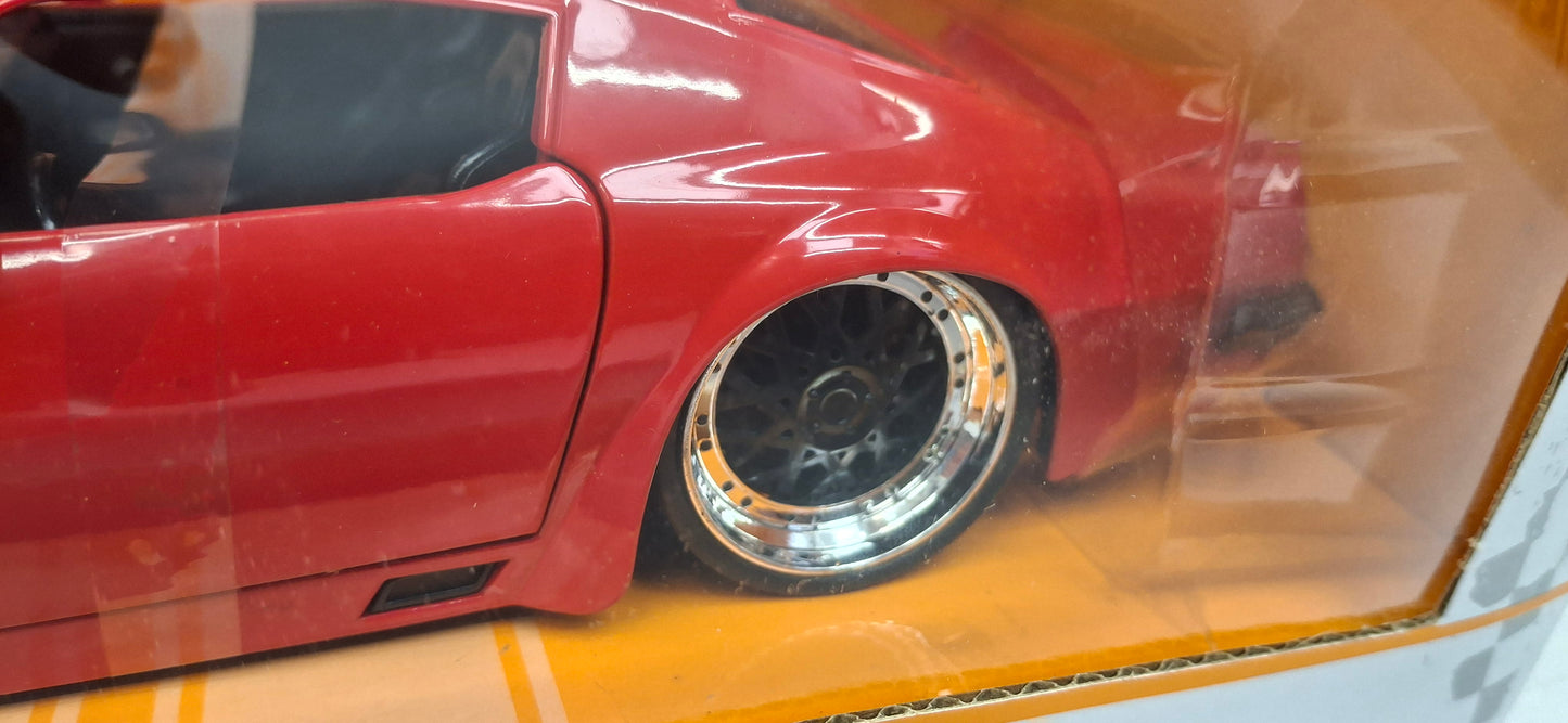 Jada Toys 1/24 Pontiac Firebird 1972 Red Black Big Time Muscle
