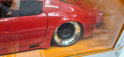 Jada Toys 1/24 Pontiac Firebird 1972 Red Black Big Time Muscle