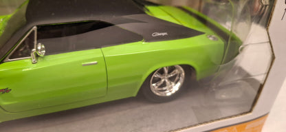 Jada Toys 1/24 Dodge Charger R/T Lime Green Big Time Muscle