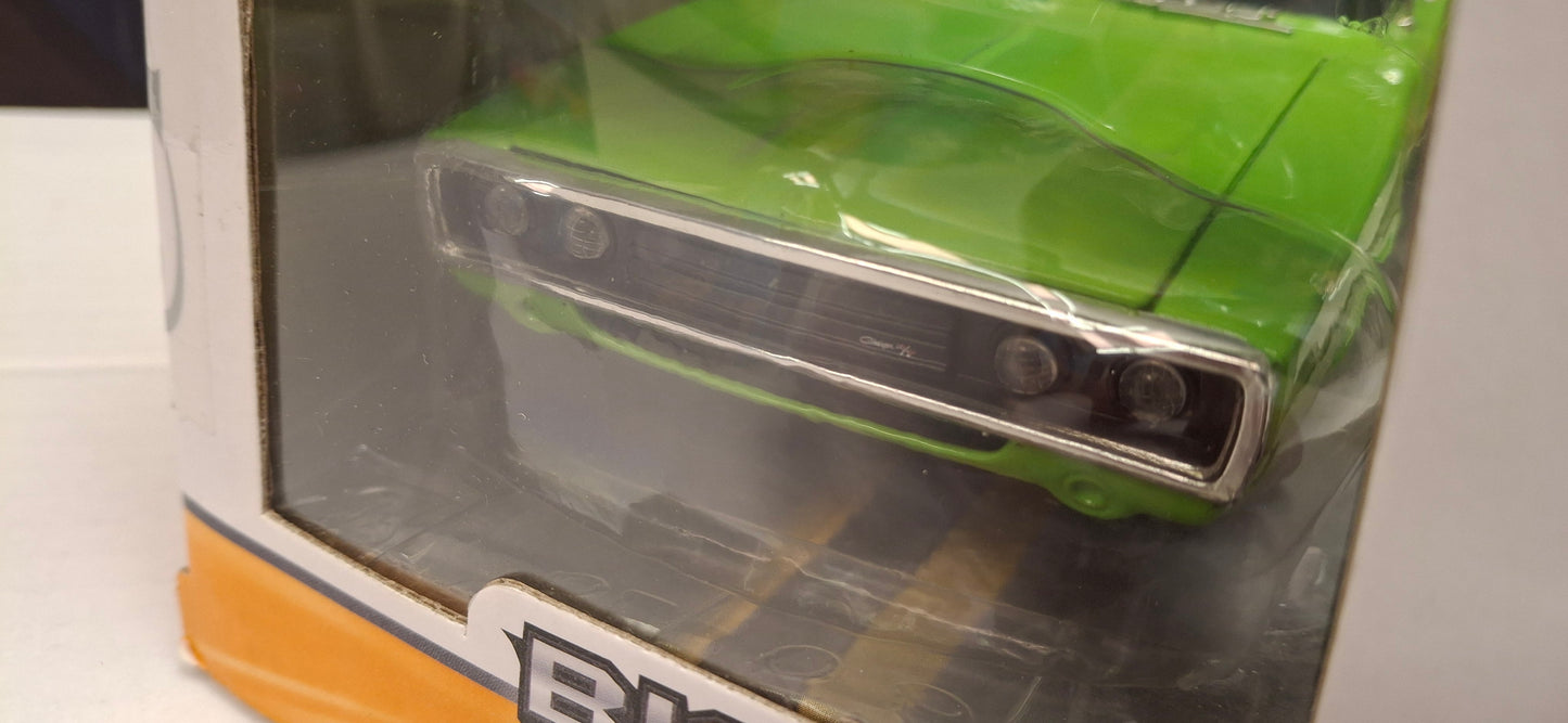 Jada Toys 1/24 Dodge Charger R/T Lime Green Big Time Muscle