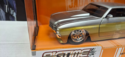 Jada Toys 1/24 Chevy Chevelle SS 1971 Silver Gold Big Time Muscle