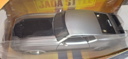 Jada Toys 1/24 Ford Mustang Mach 1 Silver Black Stripe Big Time Muscle