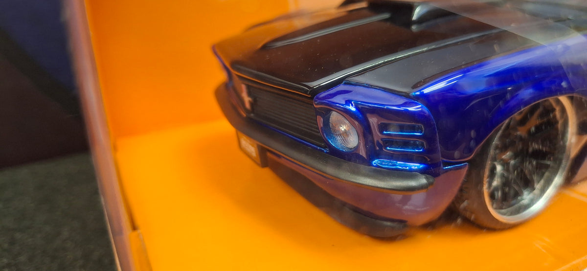 Jada Toys 1/24 Ford Mustang Boss 429 1970 Blue Flame Big Time Muscle