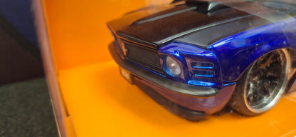 Jada Toys 1/24 Ford Mustang Boss 429 1970 Blue Flame Big Time Muscle
