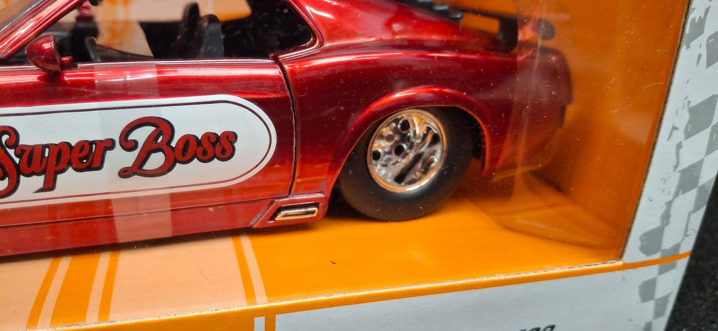 Jada Toys 1/24 Ford Mustang Boss 429 1970 Super Boss Big Time Muscle