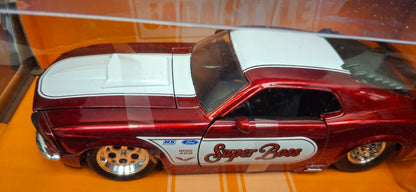 Jada Toys 1/24 Ford Mustang Boss 429 1970 Super Boss Big Time Muscle