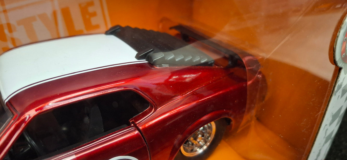 Jada Toys 1/24 Ford Mustang Boss 429 1970 Super Boss Big Time Muscle