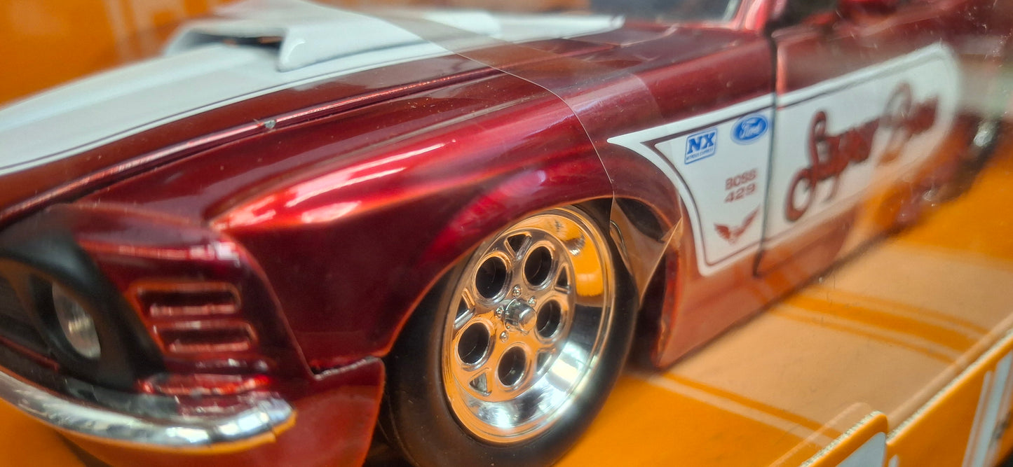 Jada Toys 1/24 Ford Mustang Boss 429 1970 Super Boss Big Time Muscle
