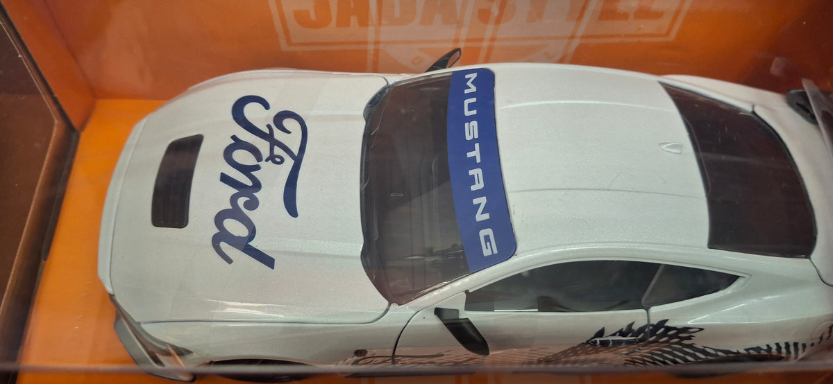 Jada Toys 1/24 Ford Mustang Dark Horse 2024 White Horse Big Time Muscle
