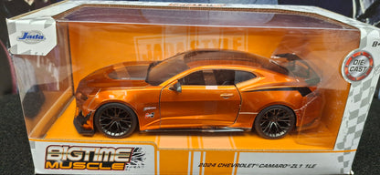 Jada Toys 1/24 Chevy Camaro ZL1 1LE 2024 Cooper Widebody  Big Time Muscle