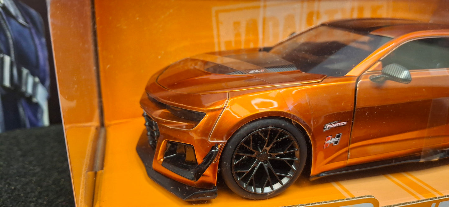 Jada Toys 1/24 Chevy Camaro ZL1 1LE 2024 Cooper Widebody  Big Time Muscle