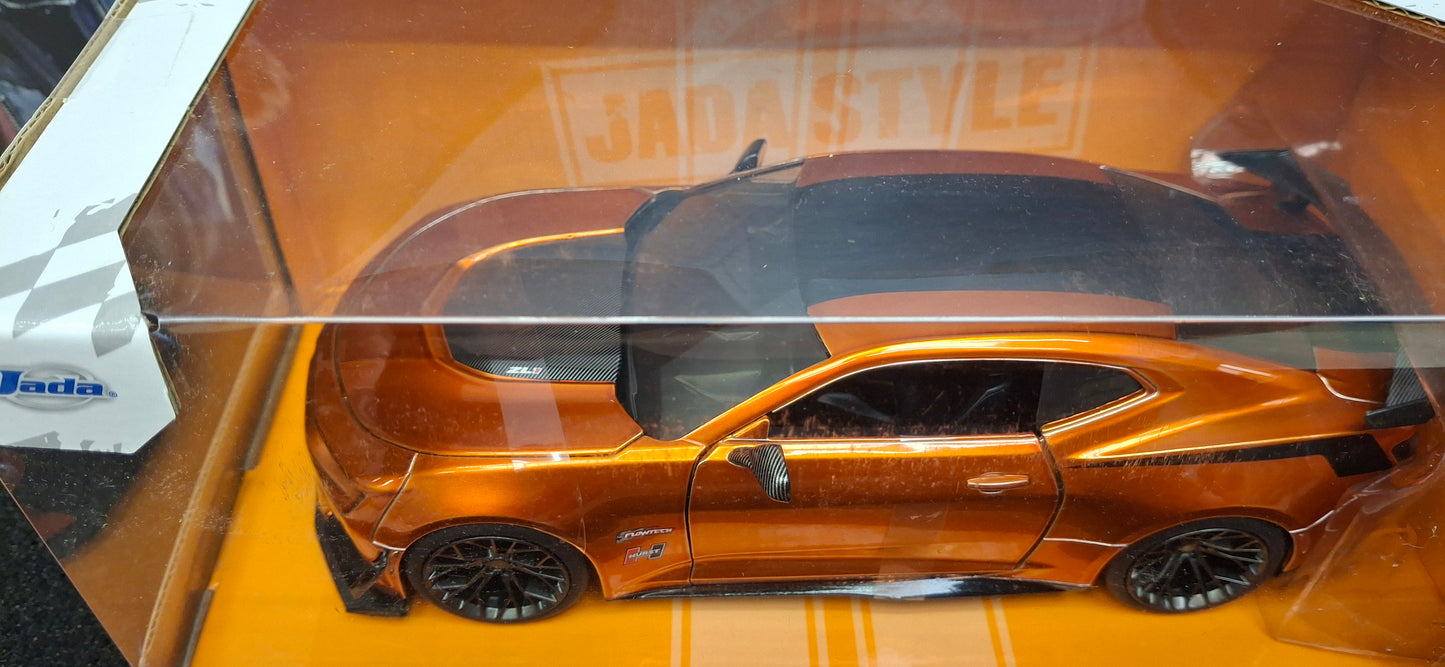 Jada Toys 1/24 Chevy Camaro ZL1 1LE 2024 Cooper Widebody  Big Time Muscle