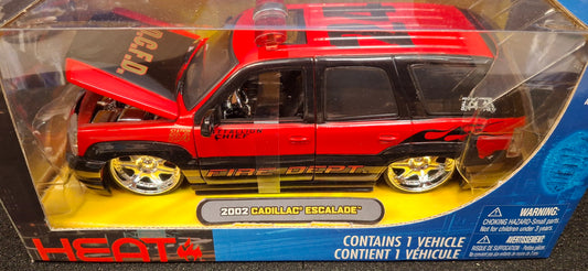 Jada Toys 1/24 Cadillac Escalade Fire Dept 2002 Big Time Muscle
